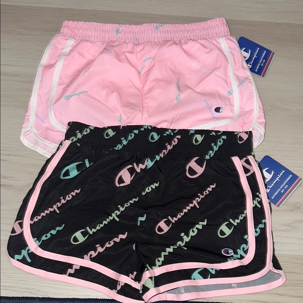 Two pairs of Champion Shorts
